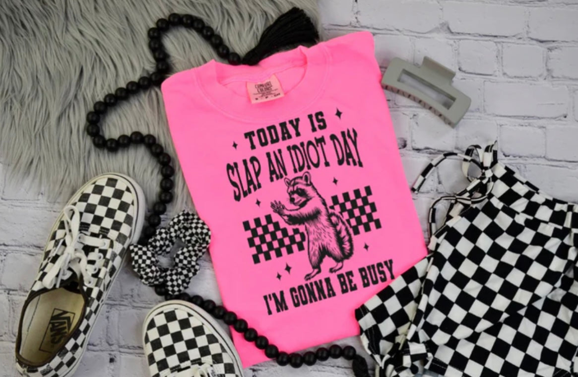 “Slap an Idiot Day” Graphic Tee