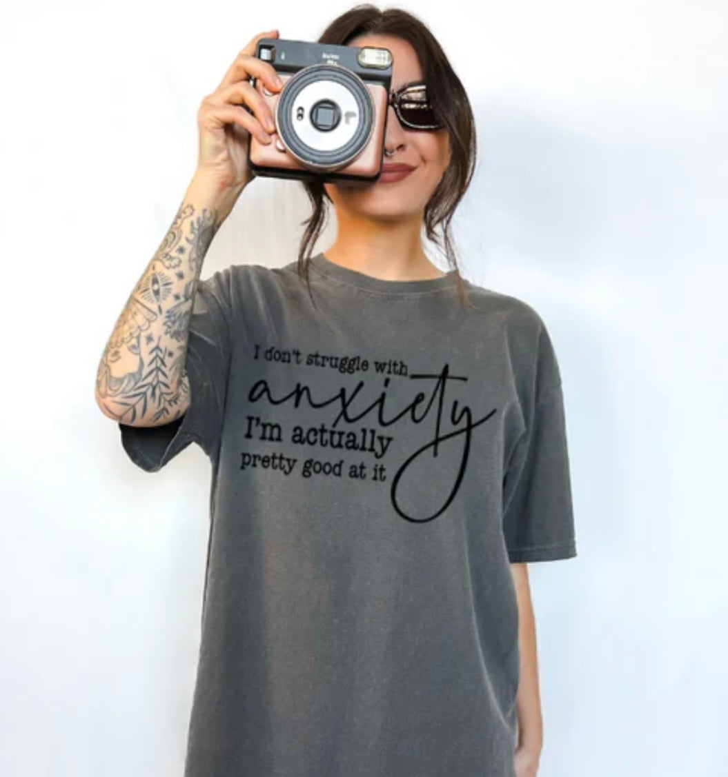 “Anxiety” Graphic Tee