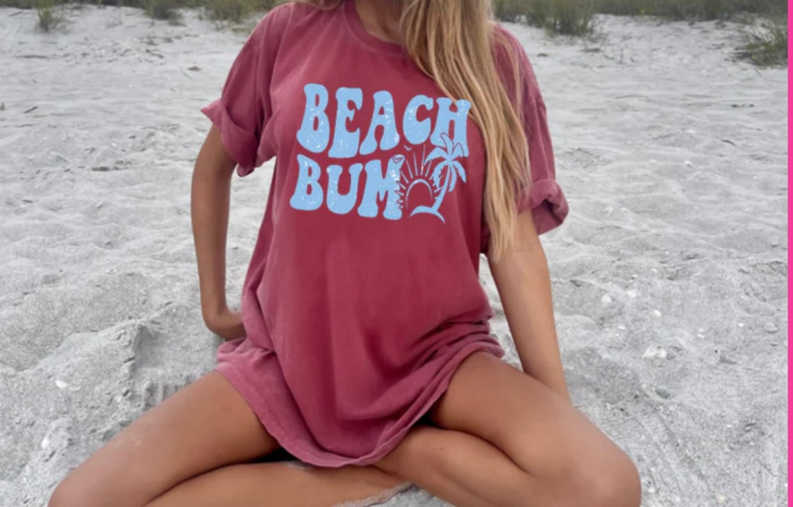 “Beach Bum” Graphic Tee