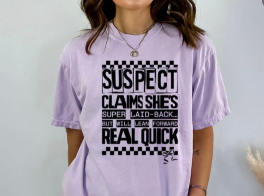 “Suspect”