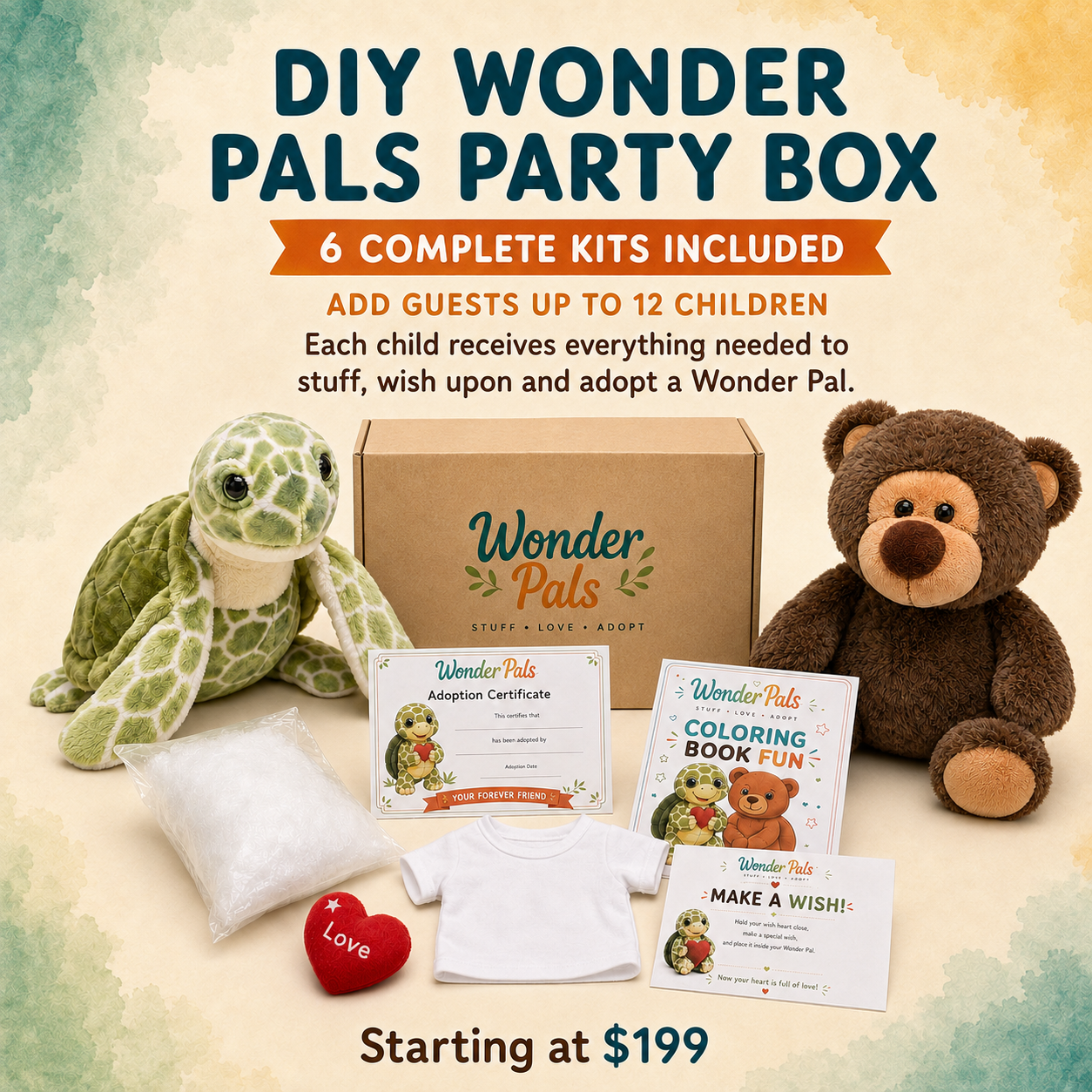 DIY Wonder Pals Party Box