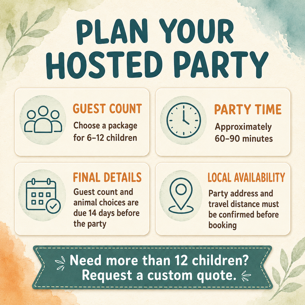 Local Hosted Wonder Pals Party